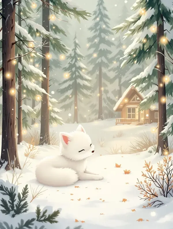 小雪狐的冬天 封面